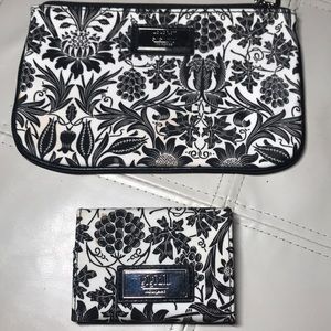 Gigi Hill Small Makeup Bag & Business Cars Holder
